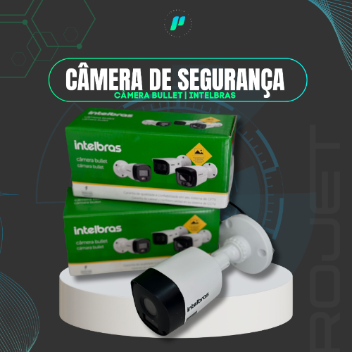 Câmera de Segurança Bullet Intelbras
