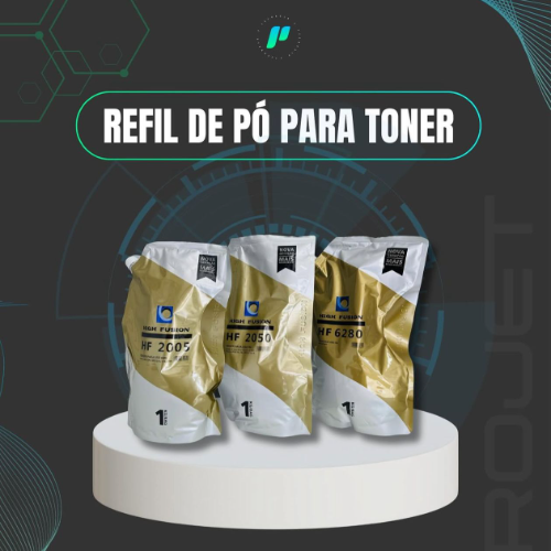 Refil de Pó para Toner