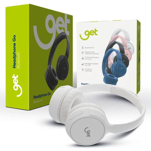 Headphone Bluetooth Get Go Branco