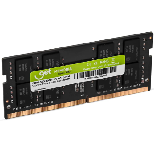 Memória Get para Notebook DDR4 16GB 3200MHz
