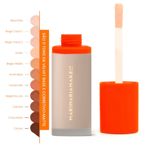 ￼Base e Corretivo Mari Maria Matte 100% Original