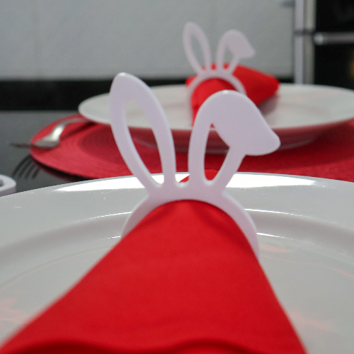 ✝️ Porta guardanapo coelho #Páscoa