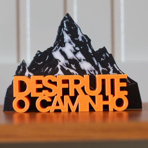 Montanha Desfrute o caminho