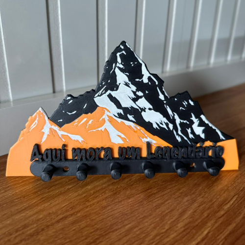 🔑🏔️ Porta-Chaves  “Aqui Mora um Legendário”