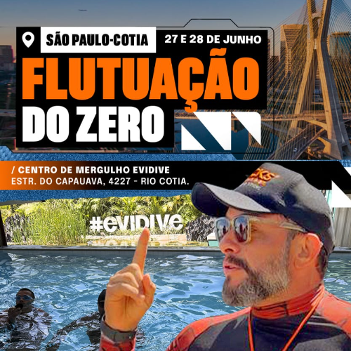 FLUTUAÇÃO DO ZERO - COTIA/SP - 27 E 28 DE JUNHO