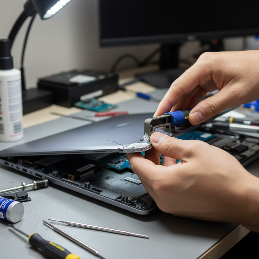 Reparo de Carcaça em Notebook