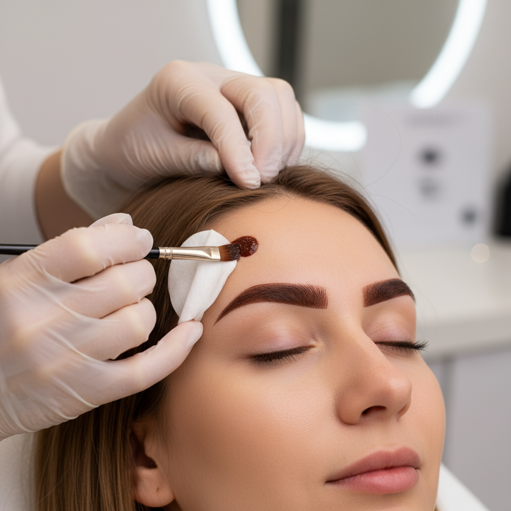 Coloracao de Sobrancelhas