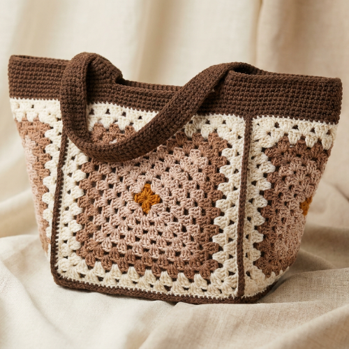Bolsas no crochê